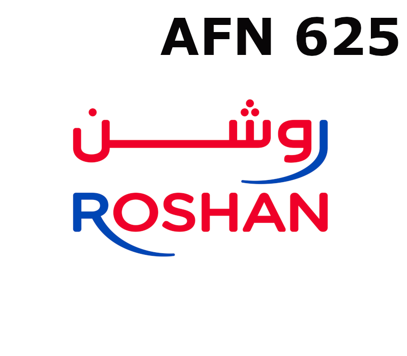 

Roshan 625 AFN Mobile Top-up AF