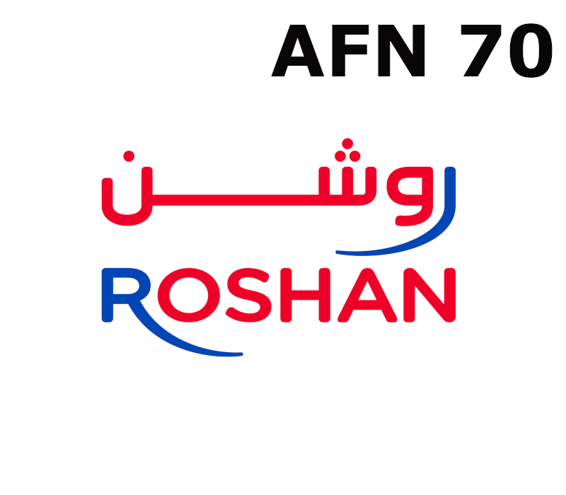 

Roshan 70 AFN Mobile Top-up AF