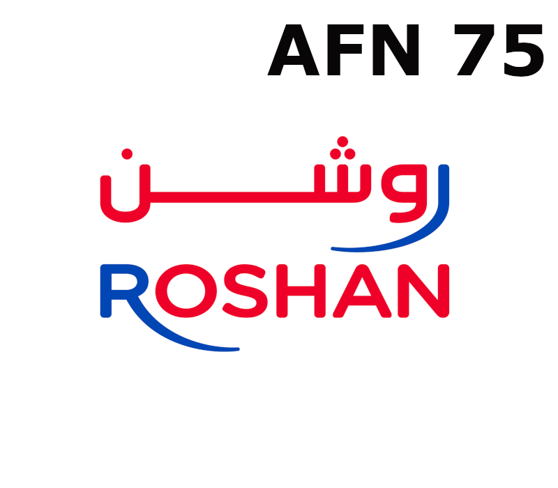 Roshan 75 AFN Mobile Top-up AF