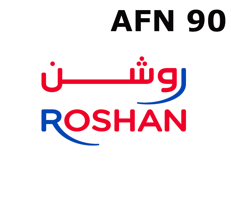 

Roshan 90 AFN Mobile Top-up AF