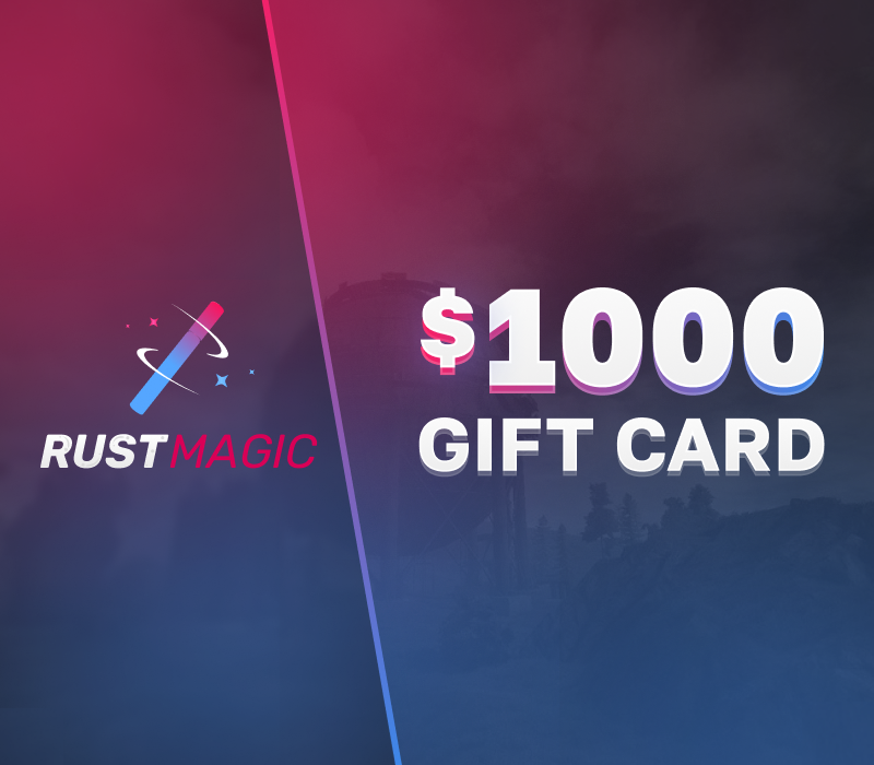 

RustMagic $1000 Gift Card