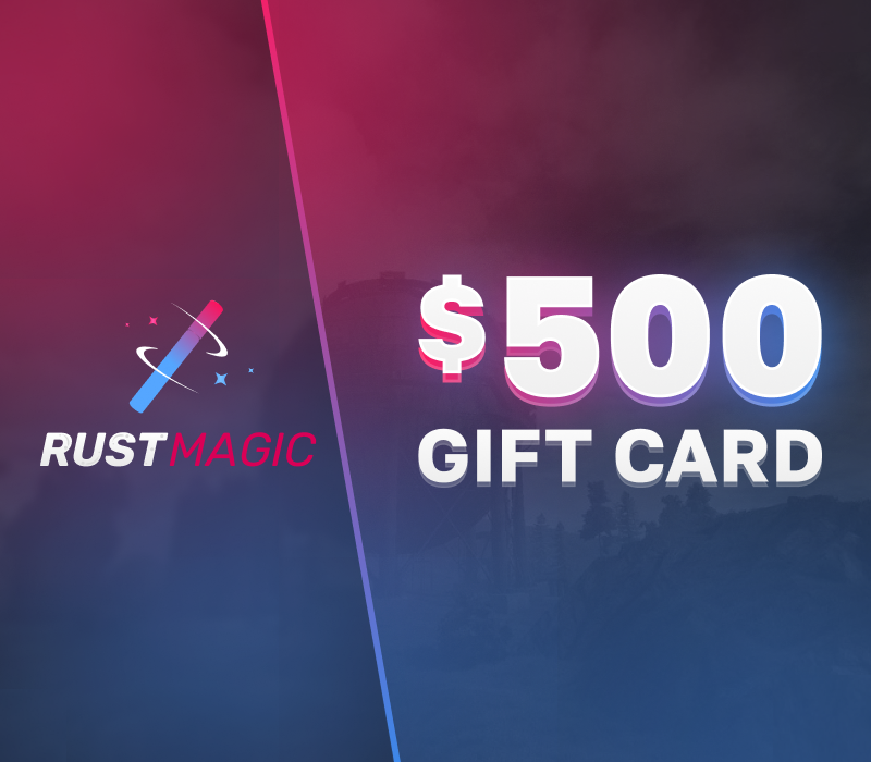 

RustMagic $500 Gift Card