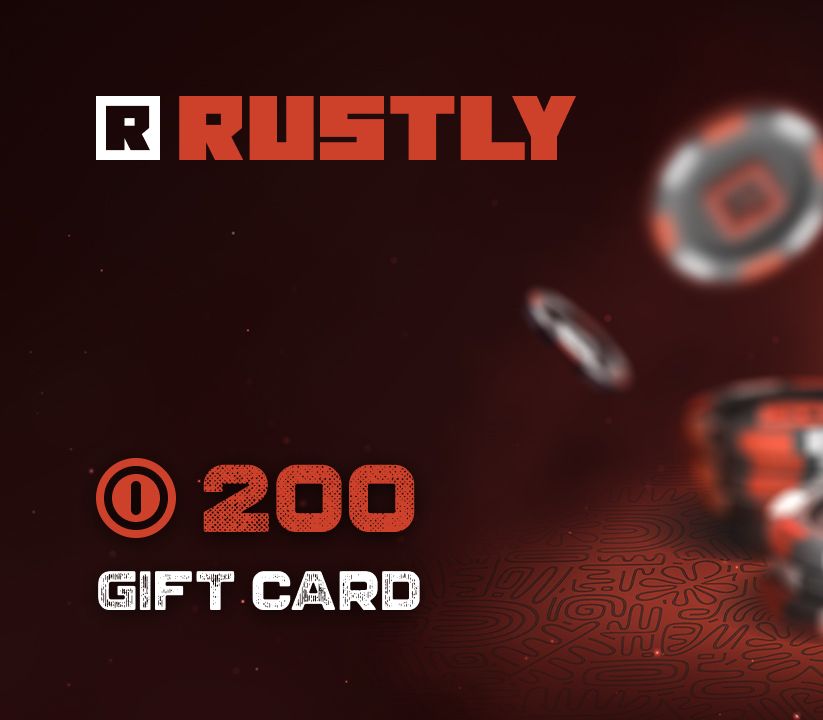 

Rustly 200 Coin Gift Card