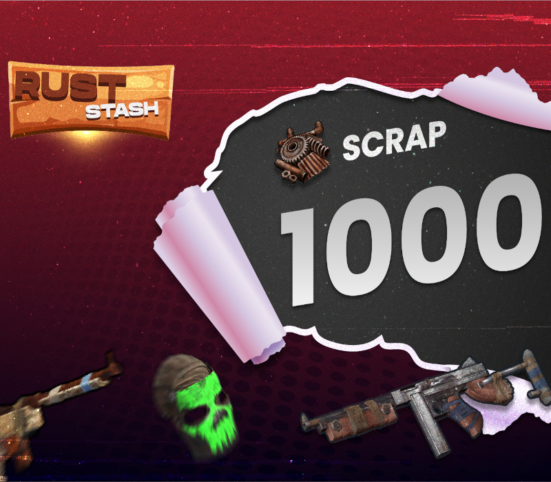 

Ruststash $1000 Scrap Gift Card