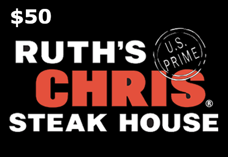Ruth's Chris Steak House $50 Gift Card US