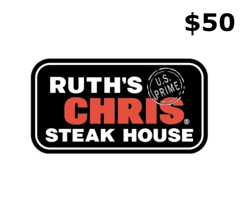 Ruth's Chris Steak House $50 Gift Card US