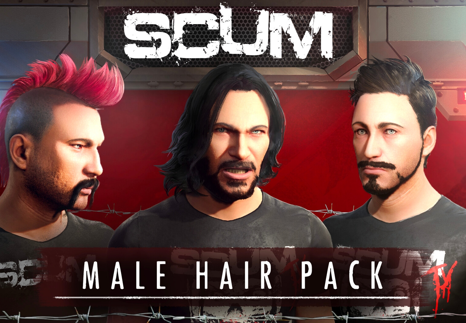 SCUM - Male Hair Pack DLC Steam CD Key