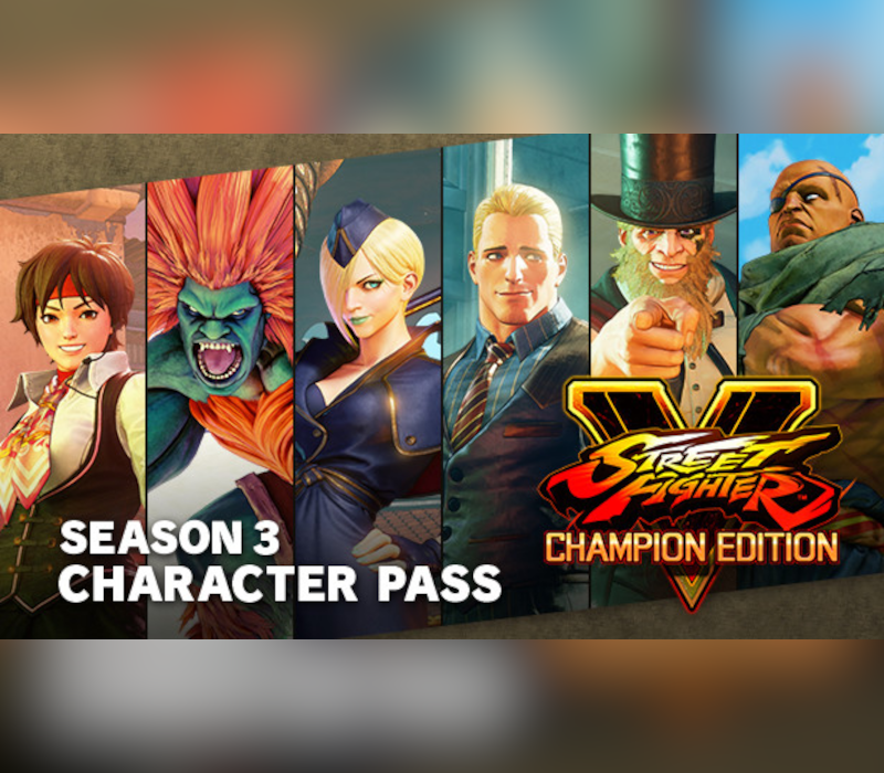 

Street Fighter V - Season 3 Character Pass DLC EU PC Steam CD Key