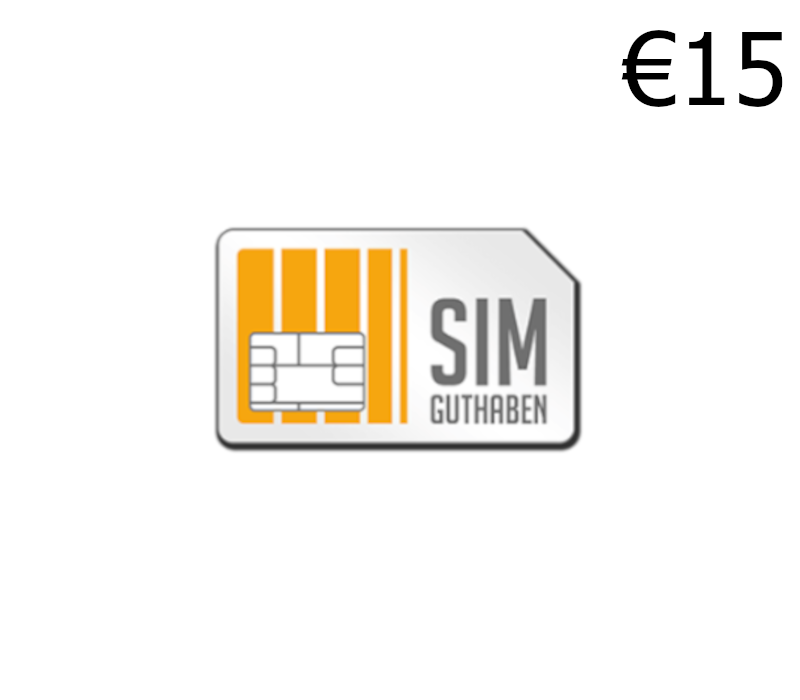 SIMGuthaben €15 Gift Card DE