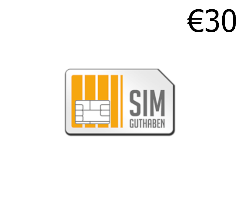 

SIMGuthaben €30 Gift Card DE