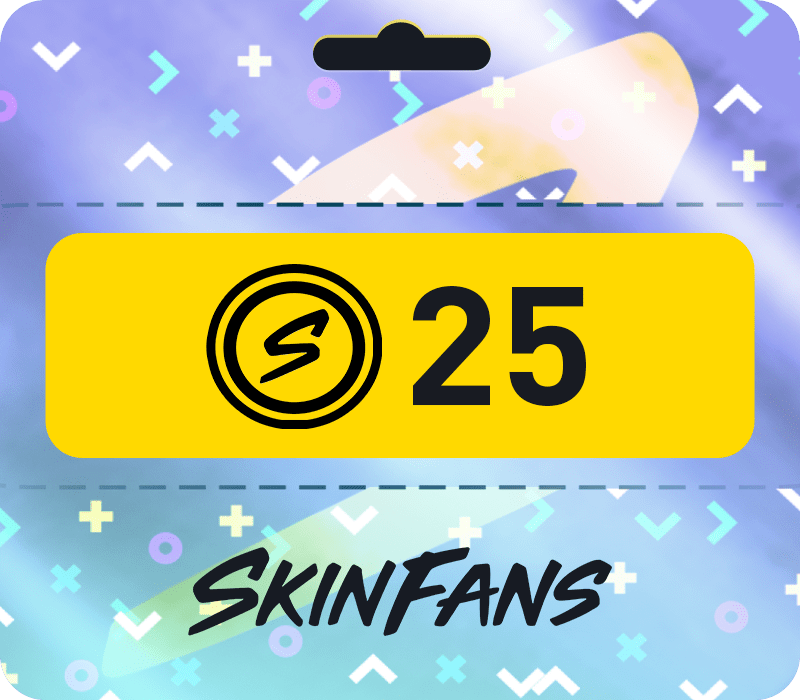 SkinFans 25 Coins Gift Card