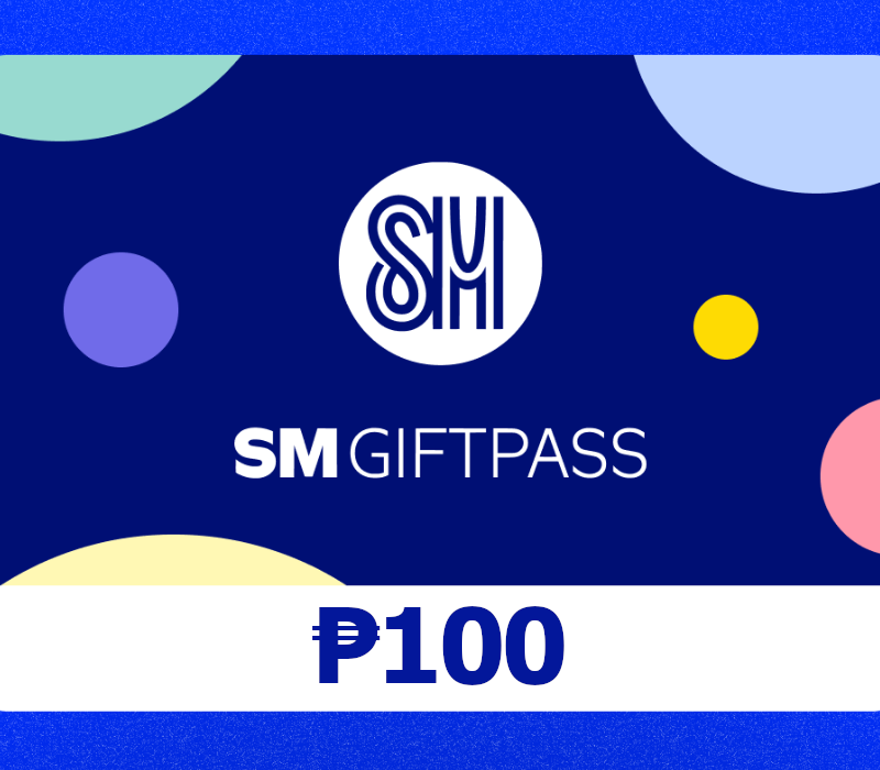 

SM Gift Pass ₱100 Gift Card PH