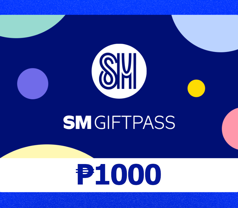 

SM Gift Pass ₱1000 Gift Card PH