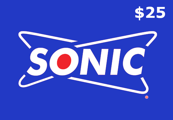 SONIC $25 Gift Card US