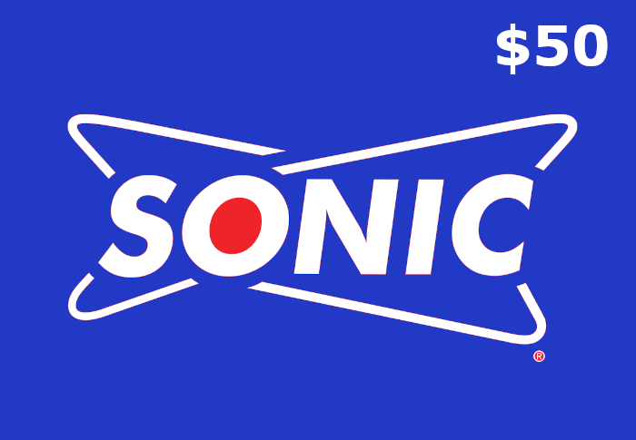 SONIC $50 Gift Card US