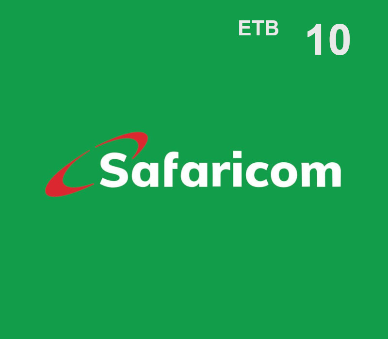 

Safaricom 10 ETB Mobile Top-up ET