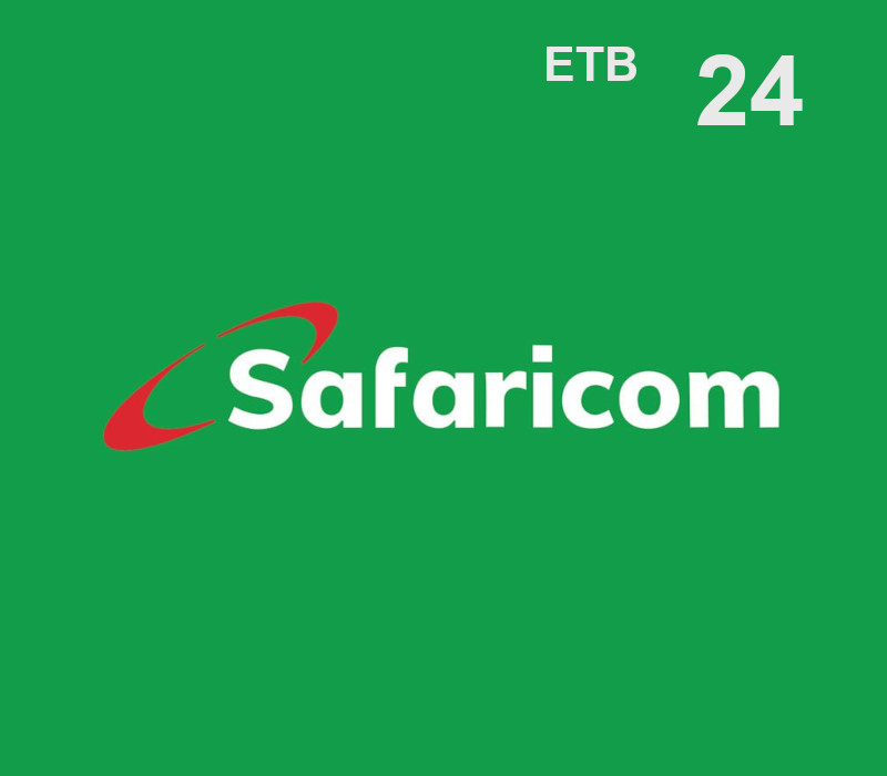 

Safaricom 24 ETB Mobile Top-up ET