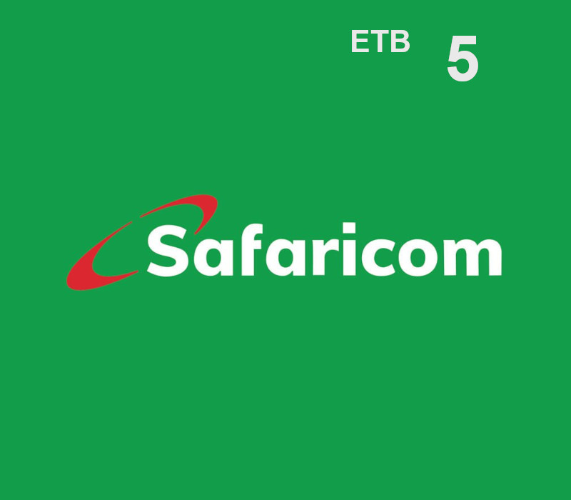 

Safaricom 5 ETB Mobile Top-up ET