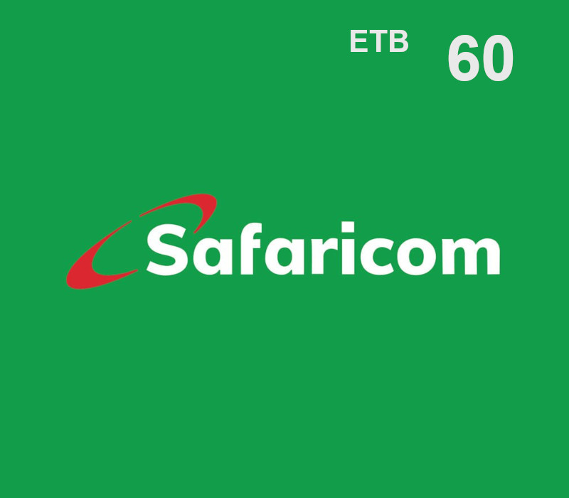 

Safaricom 60 ETB Mobile Top-up ET