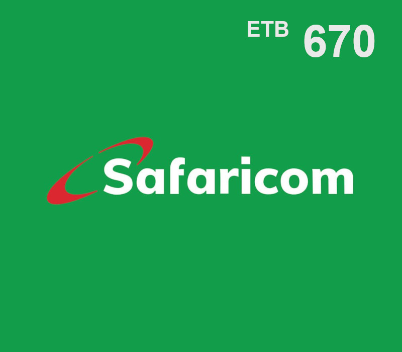 

Safaricom 670 ETB Mobile Top-up ET