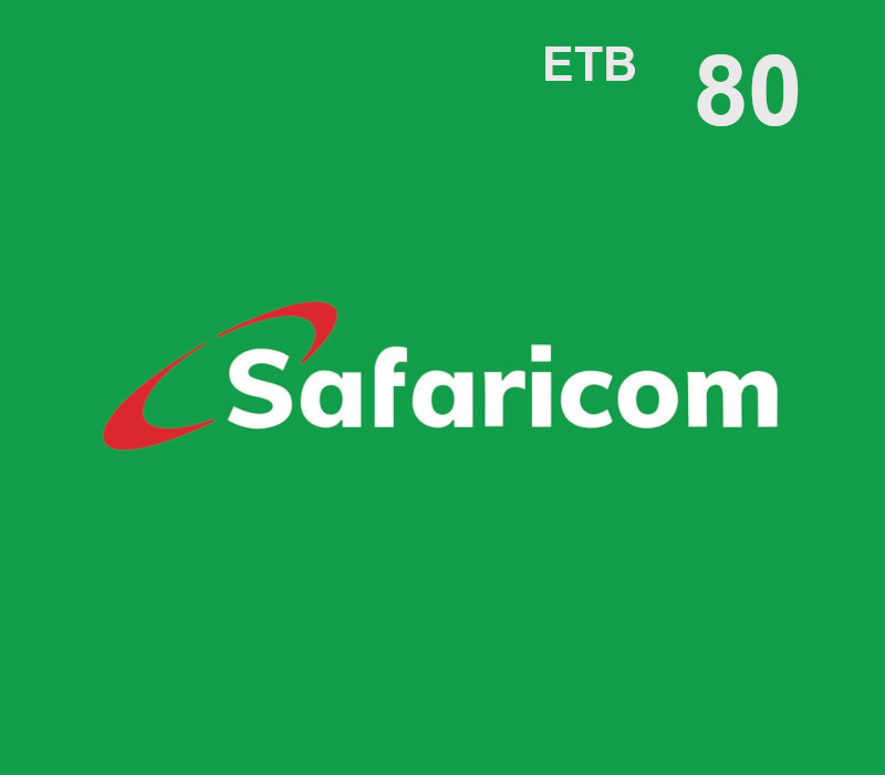 

Safaricom 80 ETB Mobile Top-up ET