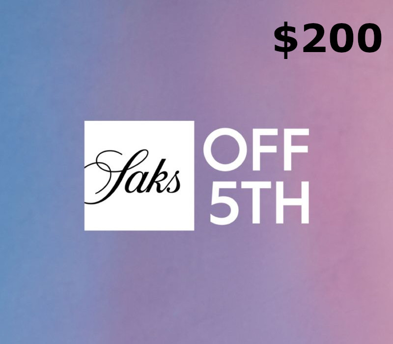 Saks OFF 5TH $200 Gift Card US