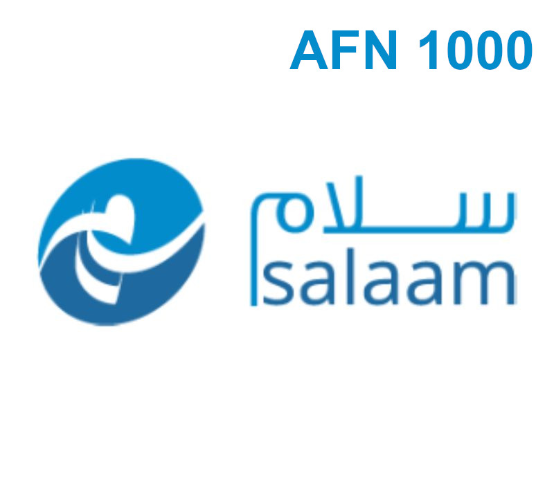 

Salaam 1000 AFN Mobile Top-up AF