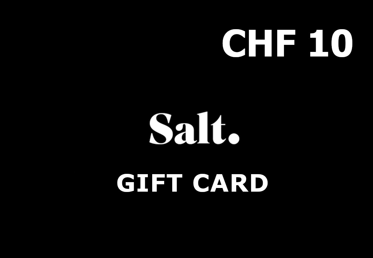 Salt Mobile 10 CHF Gift Card CH