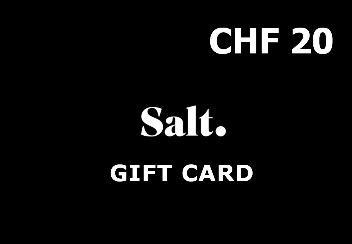 Salt Mobile 20 CHF Gift Card CH