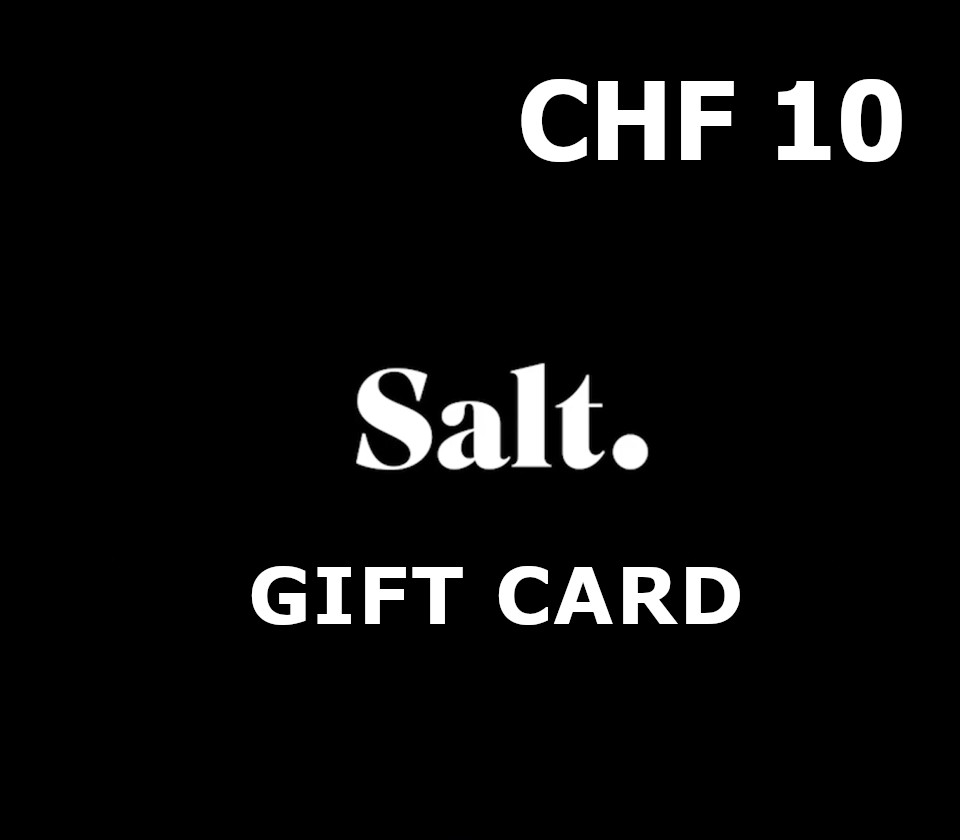 

Salt Mobile 10 CHF Gift Card CH