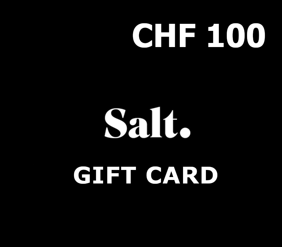 

Salt Mobile 100 CHF Gift Card CH