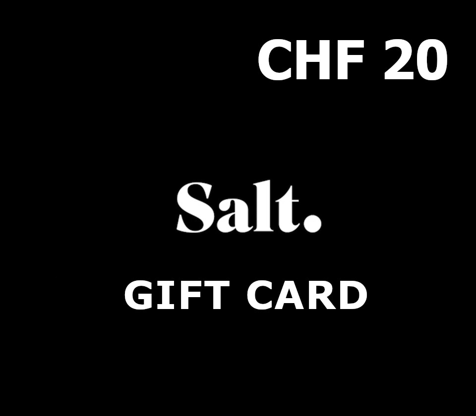 

Salt Mobile 20 CHF Gift Card CH