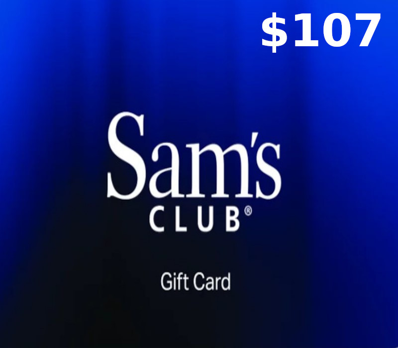 Sam's Club $107 Gift Card US