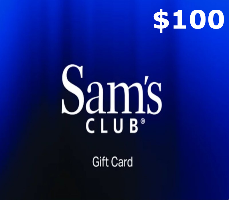 

Sam's Club $100 Gift Card US