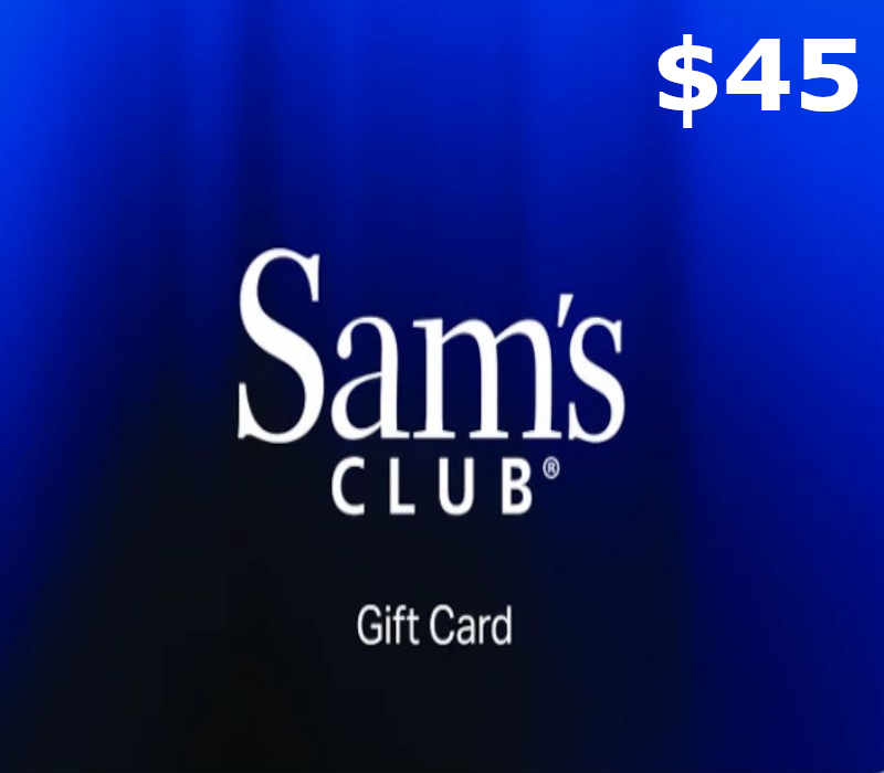 

Sam's Club $45 Gift Card US