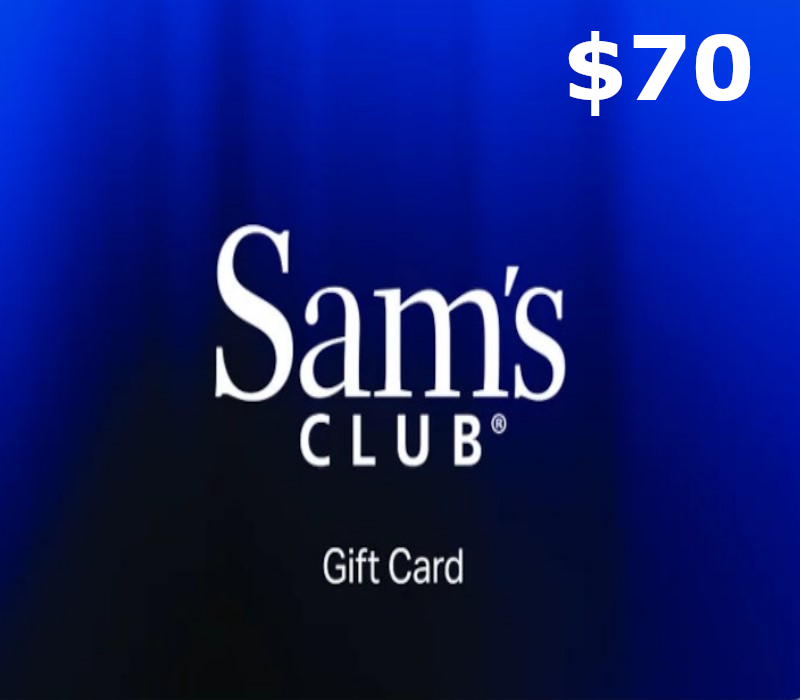 

Sam's Club $70 Gift Card US