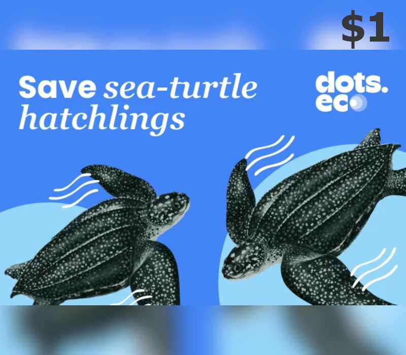 

Save a sea-turtle hatchling $1 Gift Card US