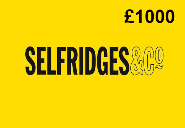 Selfridges £1000 Gift Card UK