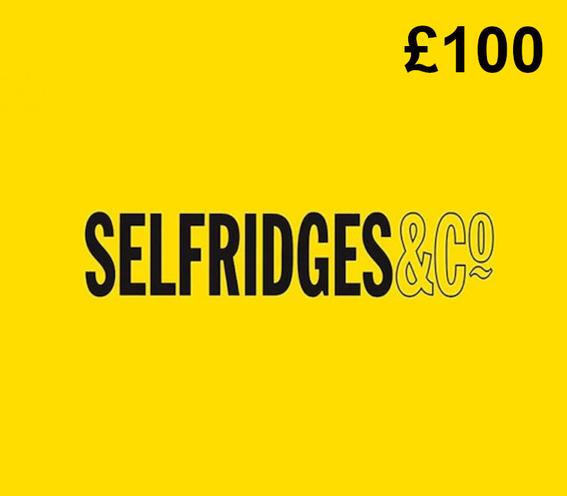 

Selfridges £100 Gift Card UK