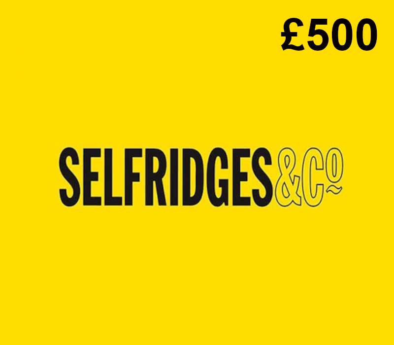 

Selfridges £500 Gift Card UK