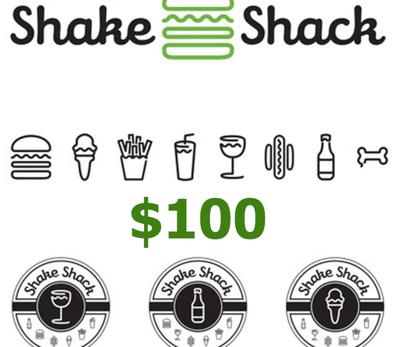 Shake Shack $100 Gift Card US