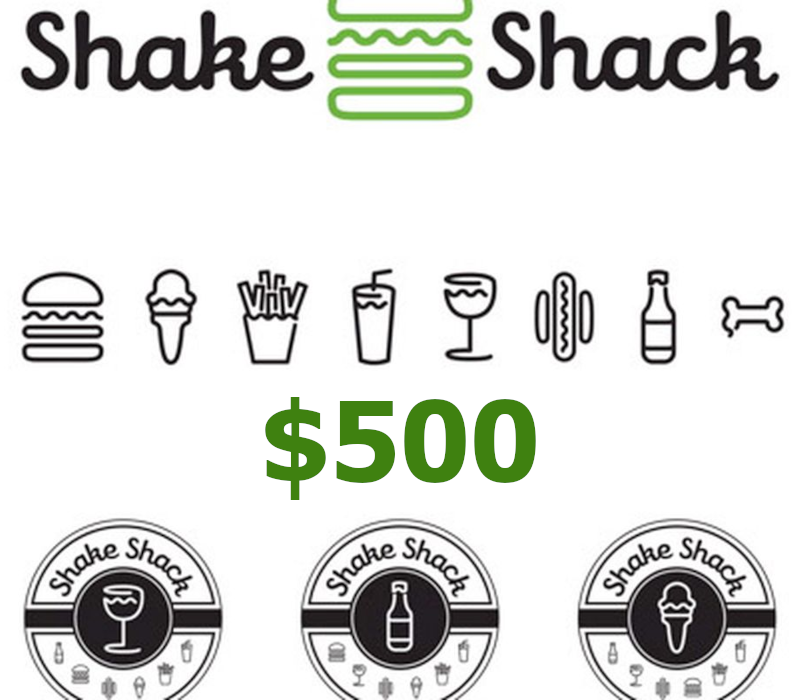 

Shake Shack $500 Gift Card US