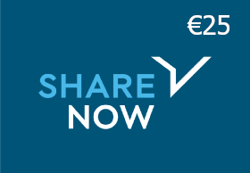 Share Now €25 Gift Card IT