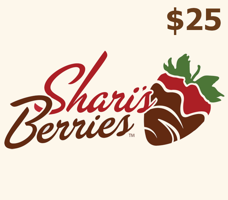 Shari's Berries USD 25 Gift Card US