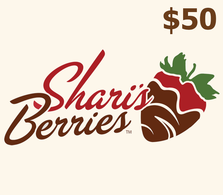 Shari's Berries USD 50 Gift Card US