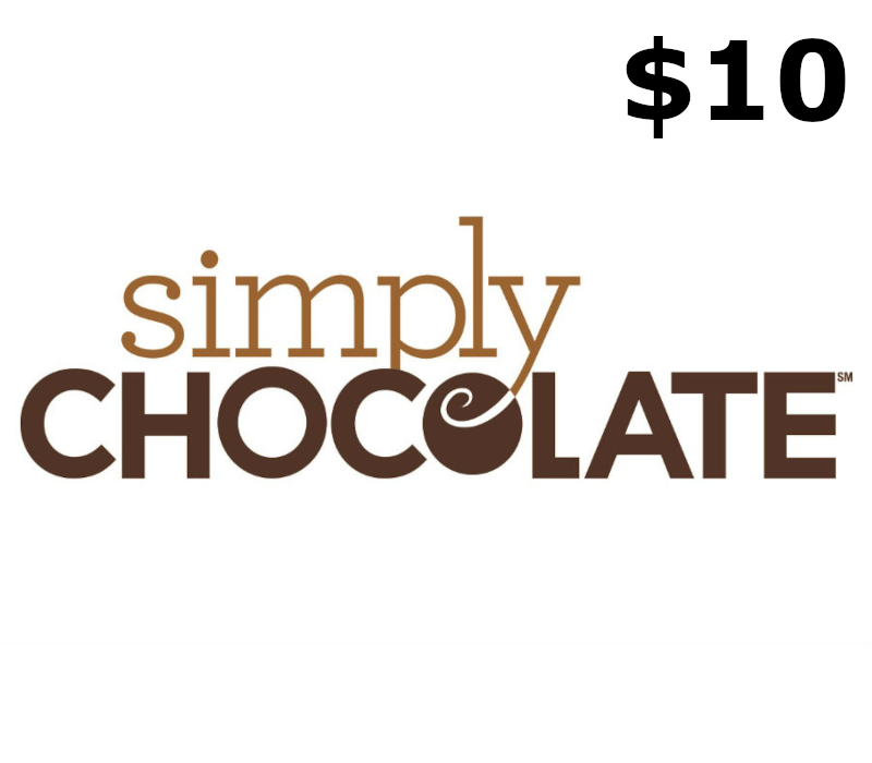 Simply Chocolate $10 Gift Card US