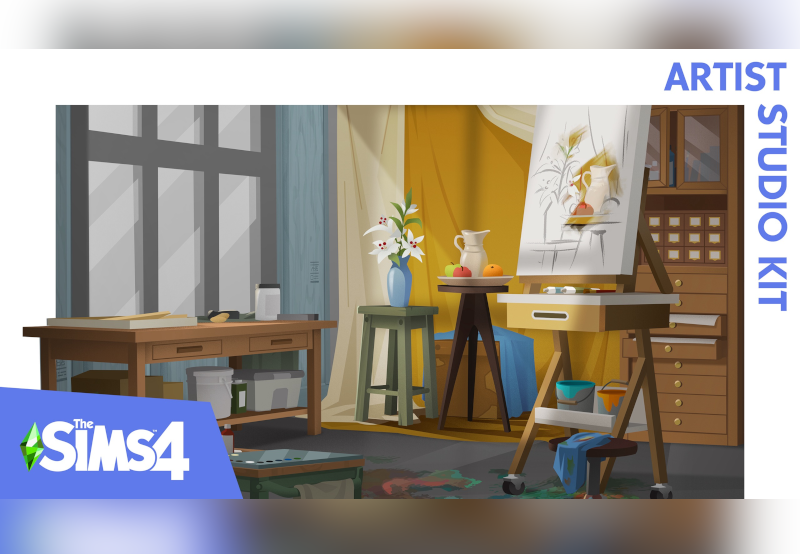 The Sims 4 - Artist Studio Kit DLC EU PC EA App CD Key