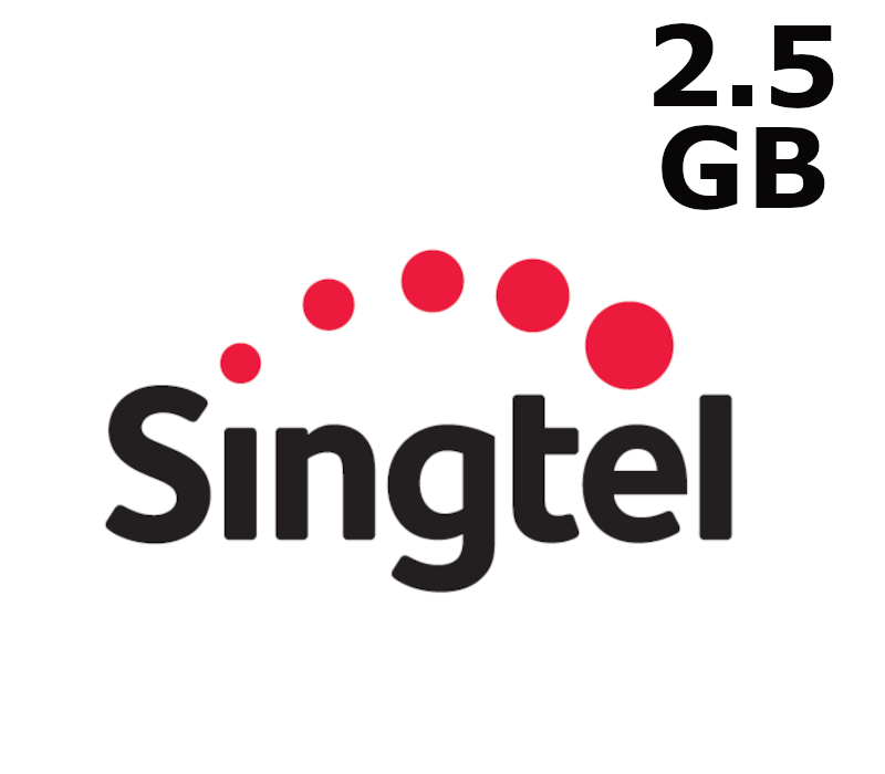 

Singtel 2.5 GB Data Mobile Top-up SG