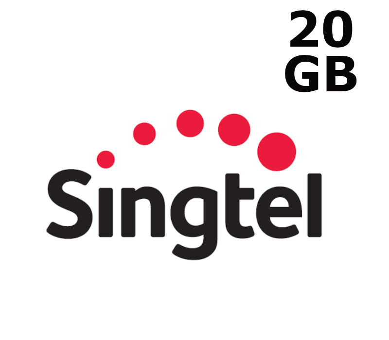 

Singtel 20 GB Data Mobile Top-up SG