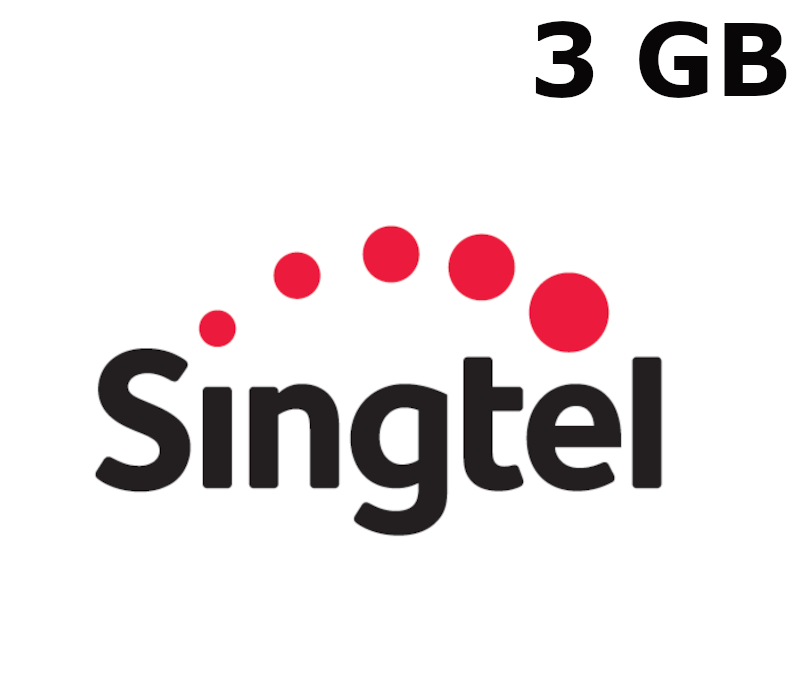 

Singtel 3 GB Data Mobile Top-up SG